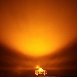 3mm Super Flux LED (Amber)