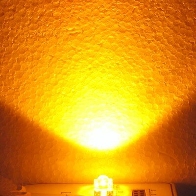 5mm Piranha Super Flux LED (yellow)