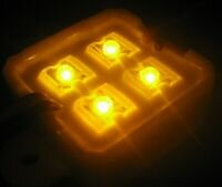 Yellow SuperFlux LED Modul 4LEDs